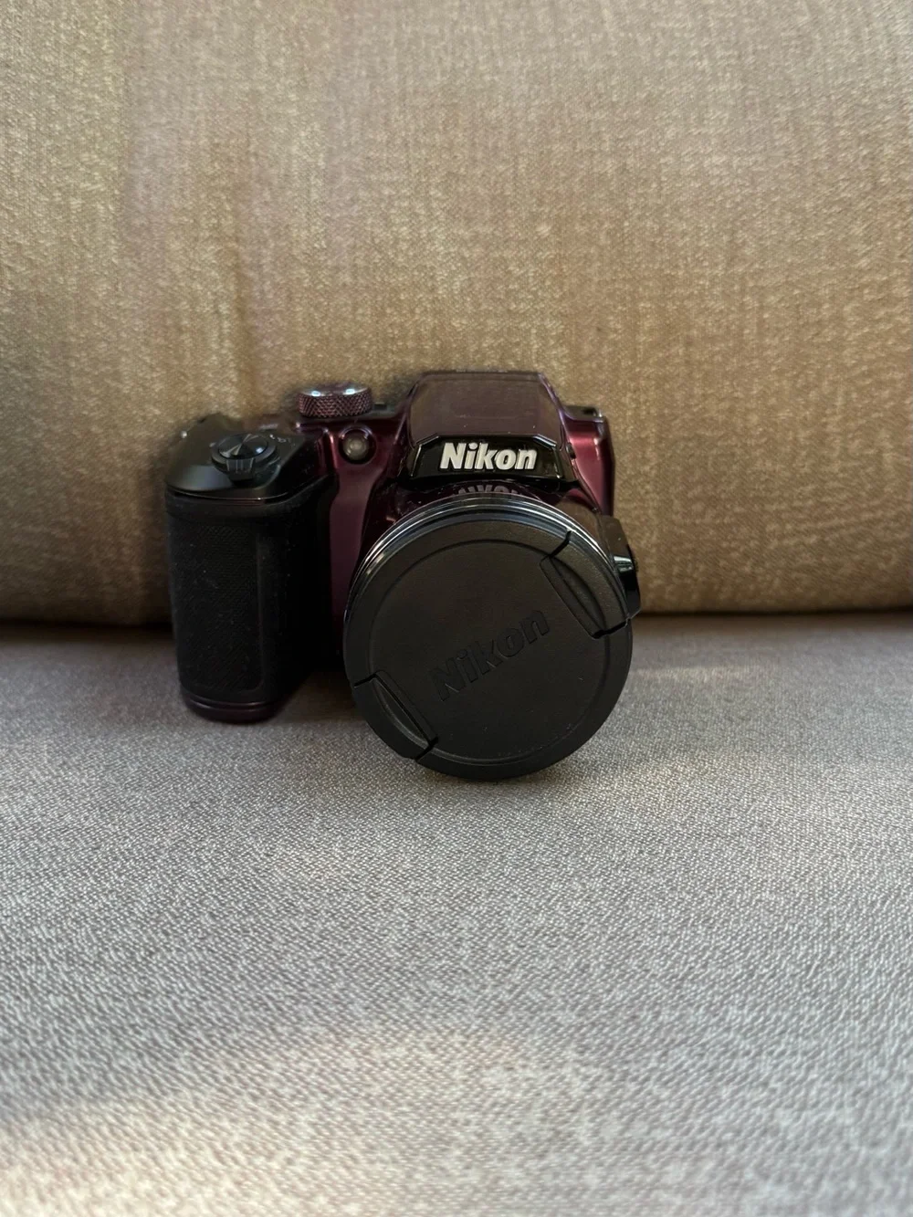 Nikon Purple Compact Digital Camera with Black Accents